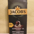 Отзыв о Капсулы Jacobs Espresso Intenso 10: Крепкий кофе с особенным утонченным вкусом