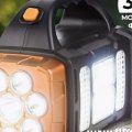 Аккумуляторный ручной прожектор с Power Bank LED фонарь, продавец TUROHOD, Брак