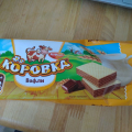 Вафли Коровка с песком?