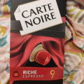 Отзыв о Кофе в капсулах Carte Noire RICHE ESPRESSO 9: Крепкий кофе с мягкой пенкой