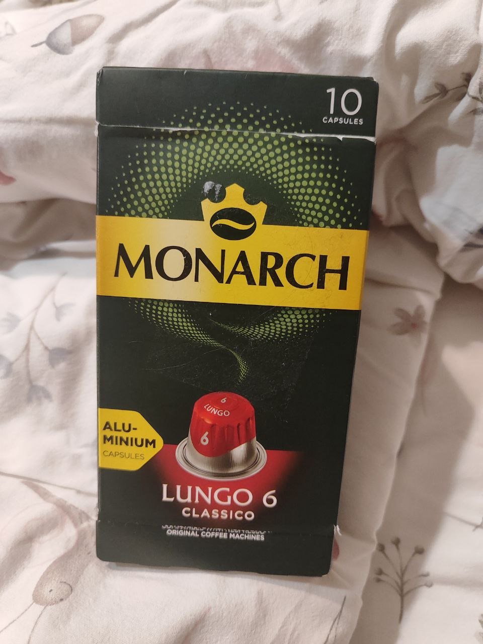 Monarch Lungo 6 Classico для системы Nespresso в алюминиевых капсулах - Рекомендую попробовать