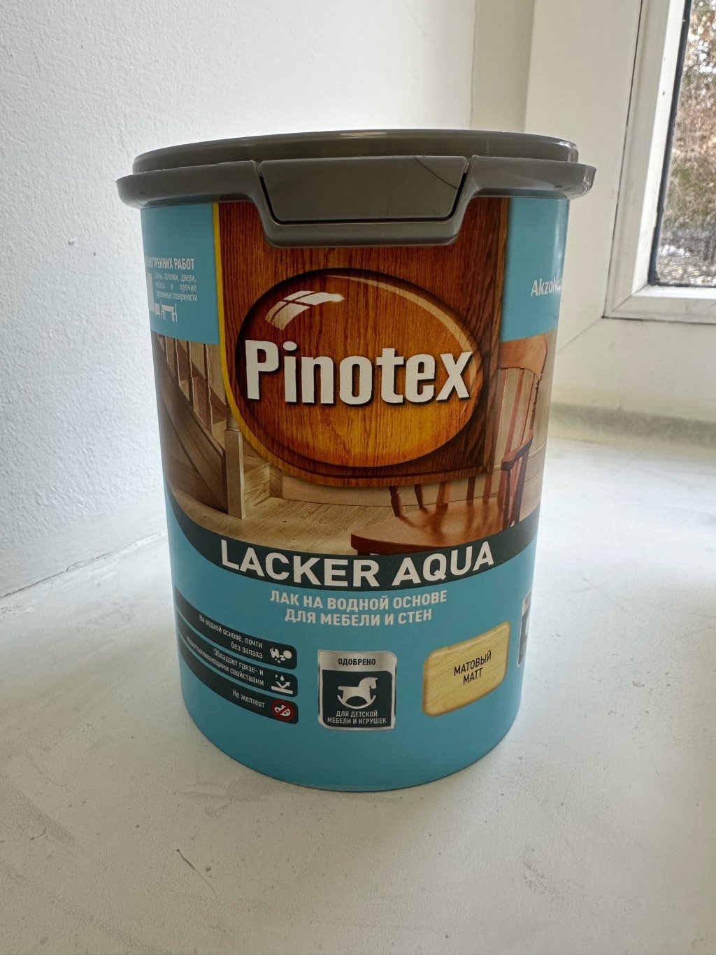 Pinotex Lacker Aqua - Для детской мебели лучше не найти