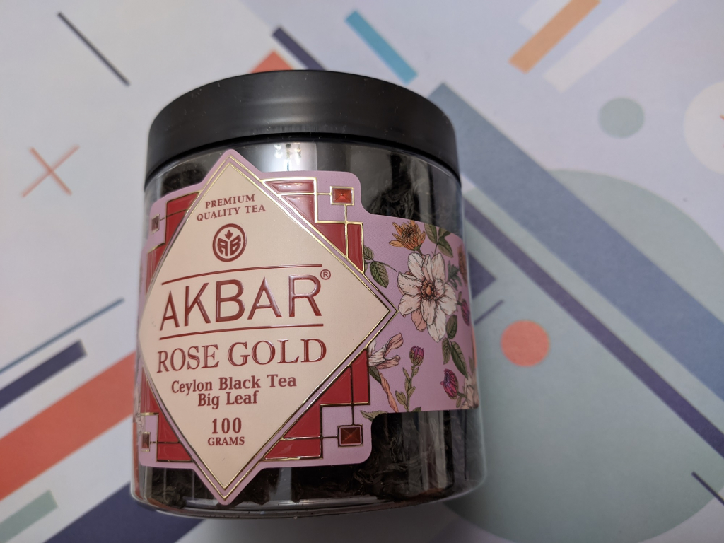 Чай Акбар - Весенняя новинка Akbar Rose Gold крупнолистовой чай